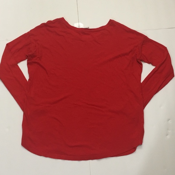 Pink Victoria’s Secret LongSleeve Red XS RoundNeck - Picture 4 of 5